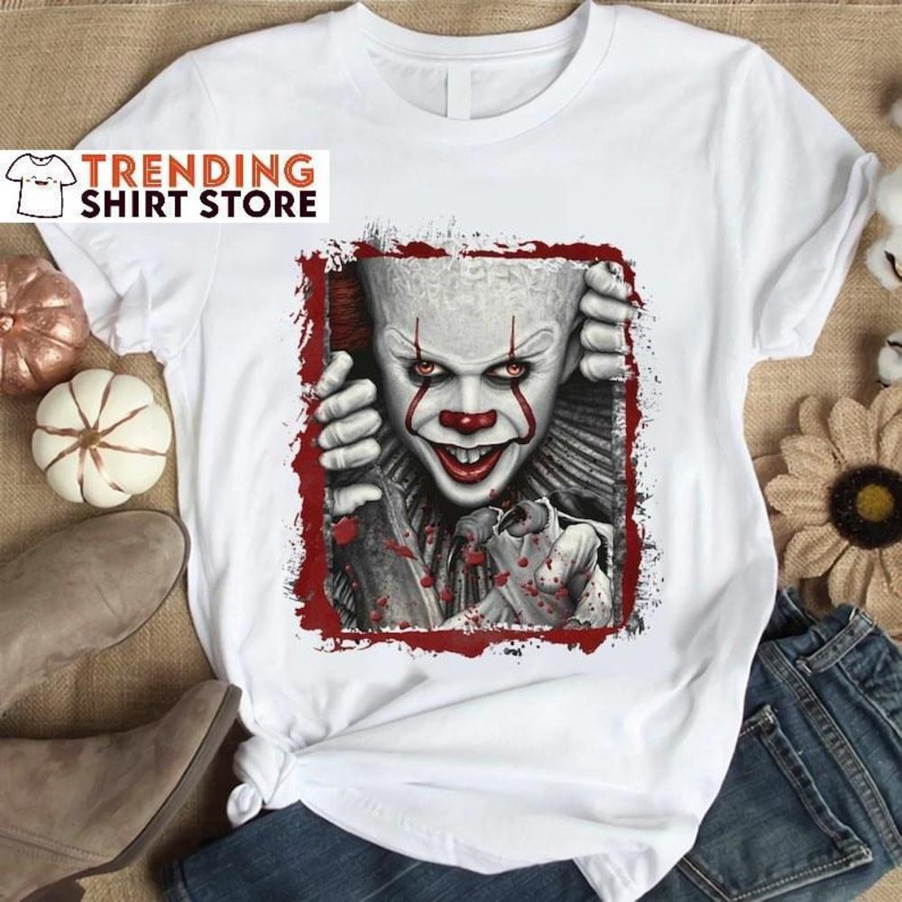 It Pennywise Tshirt Horror Movie Gifts